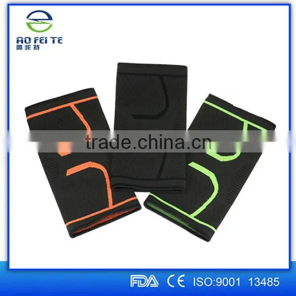 Aofieite High Quality Compression Knee Brace Custom Basketball Knee Pads Elastic Muscle Support photo-2