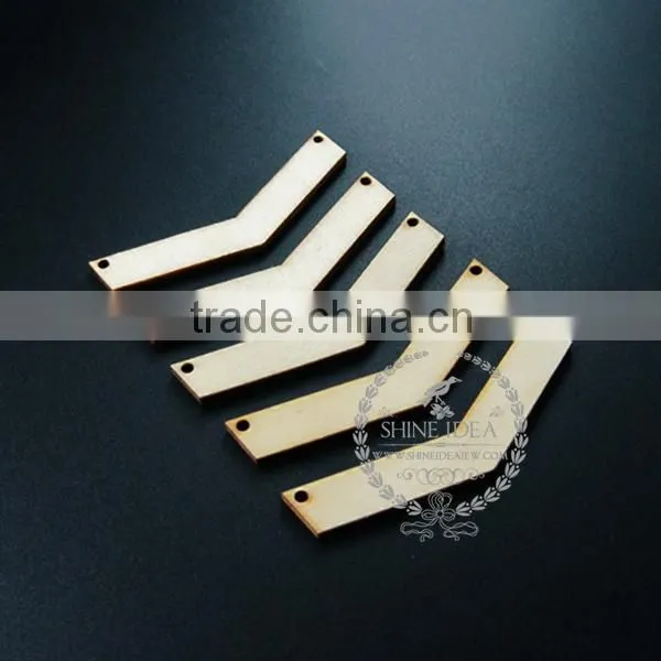 60*10mm Natural Wood Log Boomerang Charm Pendant Charm DIY Painting Charm Supplies 1800154 photo-2