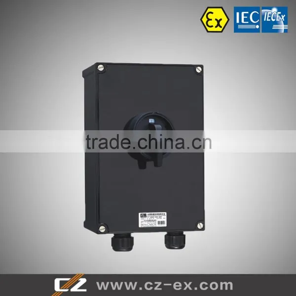 Hot Sales IECEx & ATEX Explosion Proof Isolation Switch Box photo-2