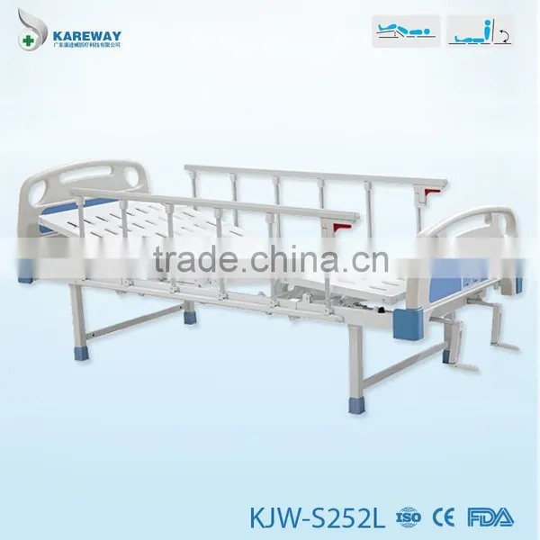 2 Cranks Manual Patient Hospital Medical Bed for Home photo-2