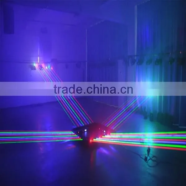 9-head Moving-Head Fat-Beam Laser Curtain Club Disco Lighting photo-5