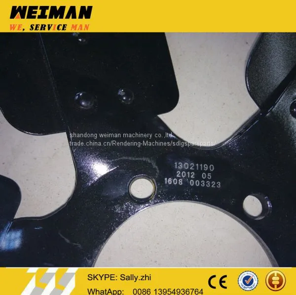 SDLG Orginal Cooling Fan , 13021190 , SDLG Spare Parts for SDLG Wheel Loader LG936L photo-2