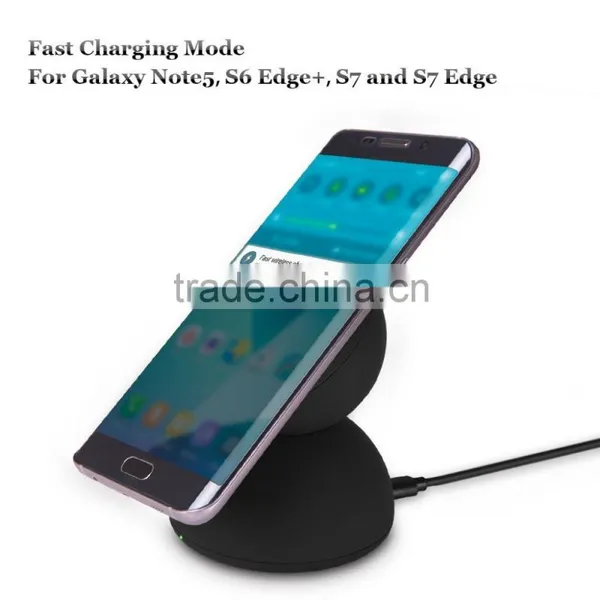 Qi-Standard 9V Wireless Fast Charger With LED Indicator For Smart Phones photo-4