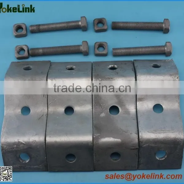 Customized OEM Manufacturer Hot Dip Galvanized Adjustable Pole Band photo-4