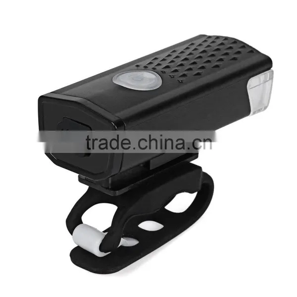 Water Resistant Rechargeable Mountain Bike Front Light With USB Changer for Night Cycling Bicycle Accessories photo-4