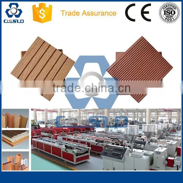 CE STANDARD HIGH PERFORMANCE WOOD PLASTIC DOOR BOARD MACHINERY photo-4