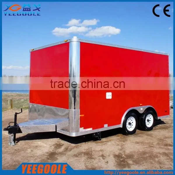 New Model Can be Customized Logo Mobile Ice Cream Food Trailers,modern Mobile Food Cart/CE photo-3