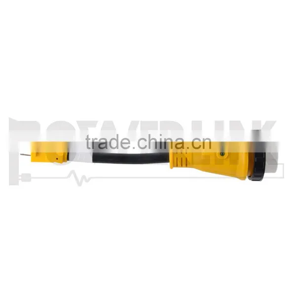 H60120 RV Electrical Adapter 15amp Male to 50amp Female Locking Electrical Adapter 12-inch photo-2