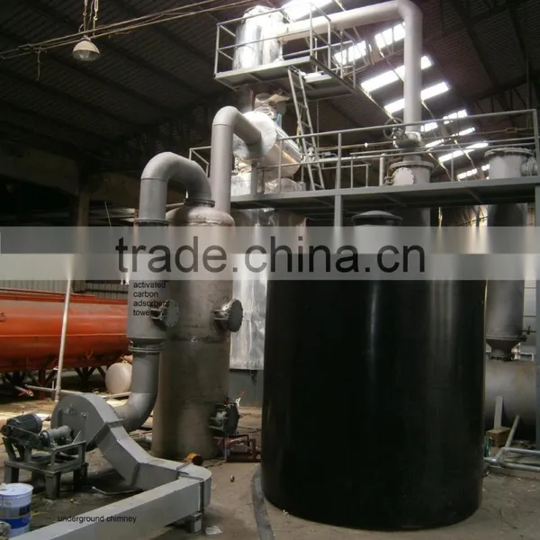 DAYI High Profitable Waste Oil Distillation Plant,distillation Machinery,change the Black Color to Yellow photo-3