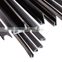 U-shaped Pvc Plastic Profile Plastic Corner Extrusion Hollow Profile photo-2