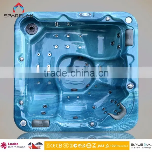 5 or 6 Person Outdoor Spa Bath Massage Hot Tub Parts Red Cedar Massage Hot Tub photo-2