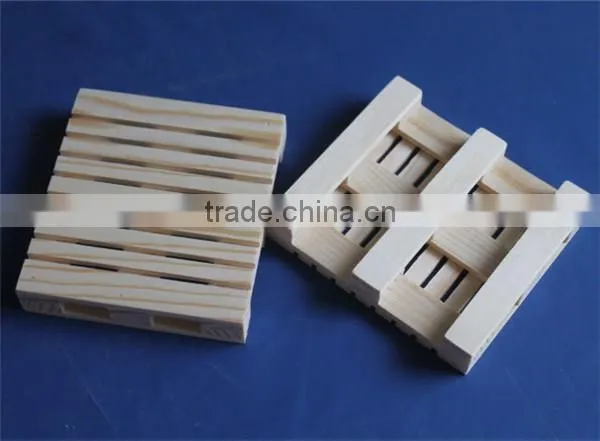 Natural Handmade Custom Decor Pine Wooden Drink Coasters photo-6