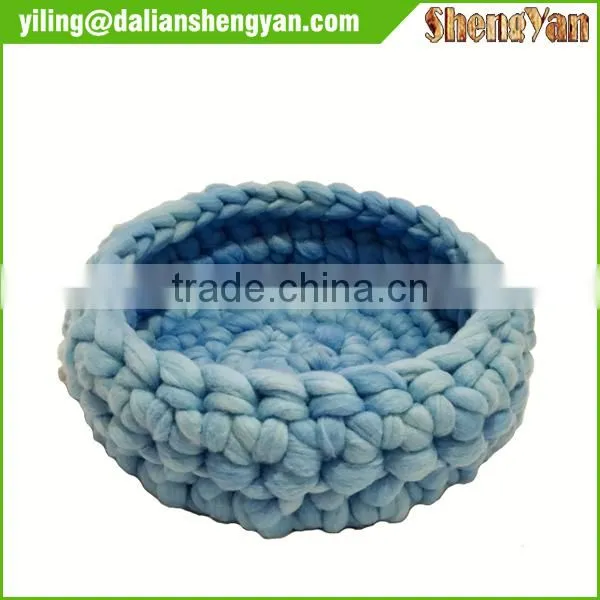 Newest Lovely Pet Bed Knitted Cat Nest photo-6