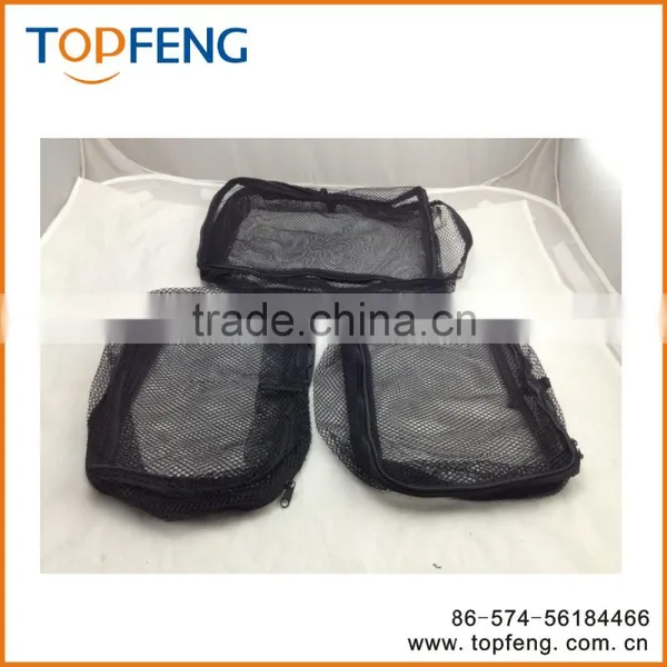 Mesh Travel Bags(3 Pack)/nylon Mesh Packing Bag/nylon Mesh Zippered Bag photo-2