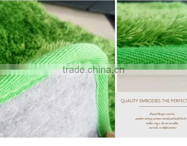 Shaggy Anti-slip Bathroom Bedroom Decoration Tufted Rug Carpet photo-3