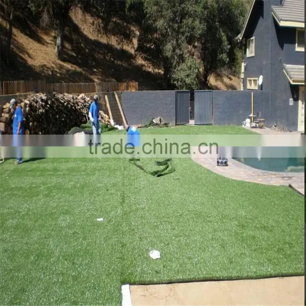 SJ20170020 Wholesale 40*60cmartificial Pvc Natural Grass Mat for Garden photo-2