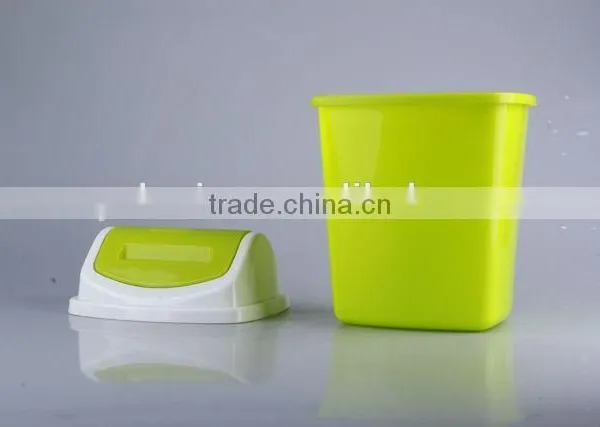 Plastic Trash Can Household Garbage Can/Rubbish Bin photo-4