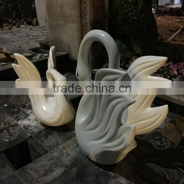 FRP Display Swan Sculpture Figurine photo-5