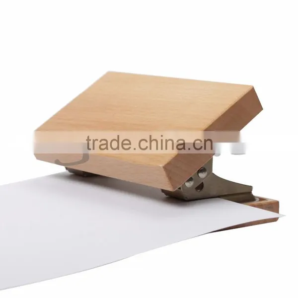 Office Stationery Wooden Paper Hole Punch Machine photo-5
