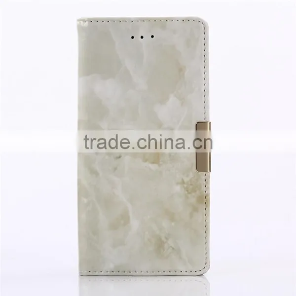 Noble Design High Quality Marble PU Card Bumper/pocket Cell Phone Case for Sony photo-2