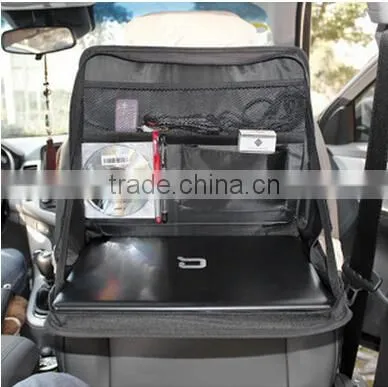 Car Seat Storage Rack/ Folding Laptop Bag/car Back Seat Organizer photo-2