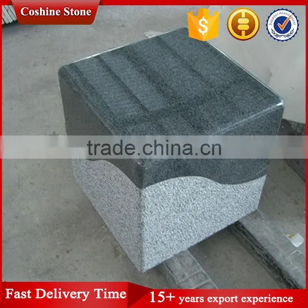 Cheap Colored G654 Granite Garden Bench Landscaping Stone photo-2