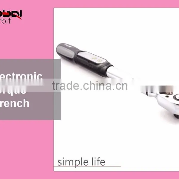 Hardware 1-85Nm 3/8 Inch Reversible Drive Ratchet LCD Display Digital Electronic Torque Wrench photo-4