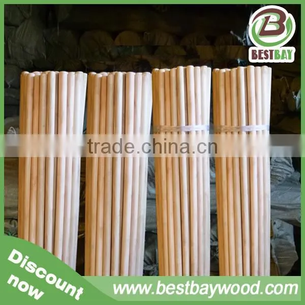 Dry Natural Broom Handle Wood Factory in China photo-6