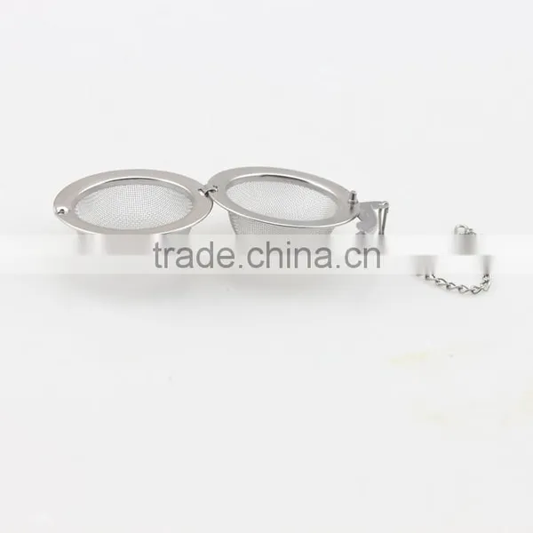 Silver Tone Mesh Tea Ball Infuser For Loose Tea Leaves photo-4