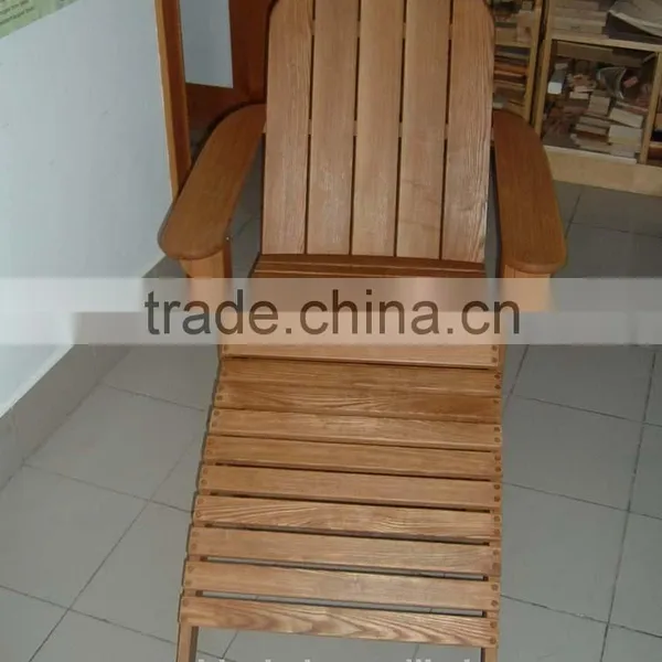 Qing Dao Furniture Modern Outdoor Furniture Wood Folding Chair photo-2