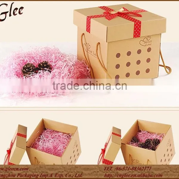 Christmas Gift Boxes Kraft Paper photo-2