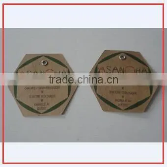 High Quality Fancy Shape Kraft Paper Hang Tags With Customized Design photo-6