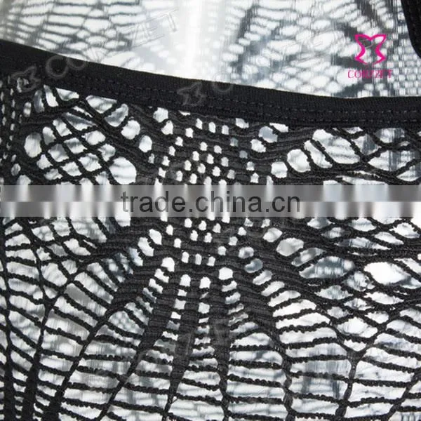 Black Sexy Backless Girls Nighty Sexy Wear Lingerie photo-5