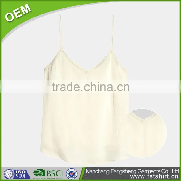Cotton Spandex Womens Workout Tank Top photo-2