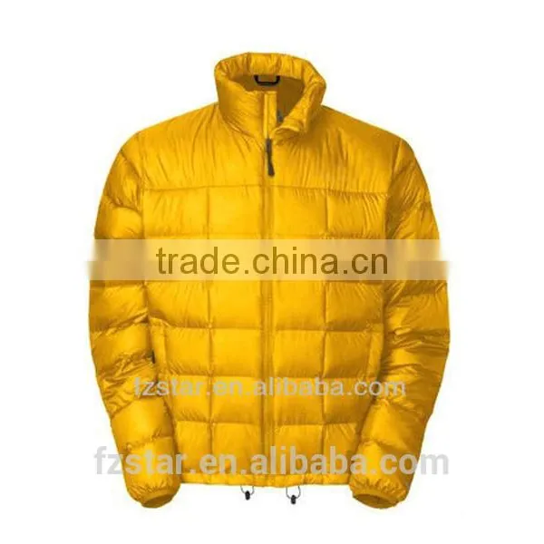 Man 100% Nylon Goose Down Pad Jacket photo-3