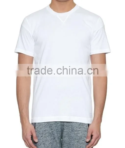 2017 Customize Multi Color Men O-neck Sports Shirts Gym Polo Shirts 100% Cotton Men O-neck Sports Shirts photo-4