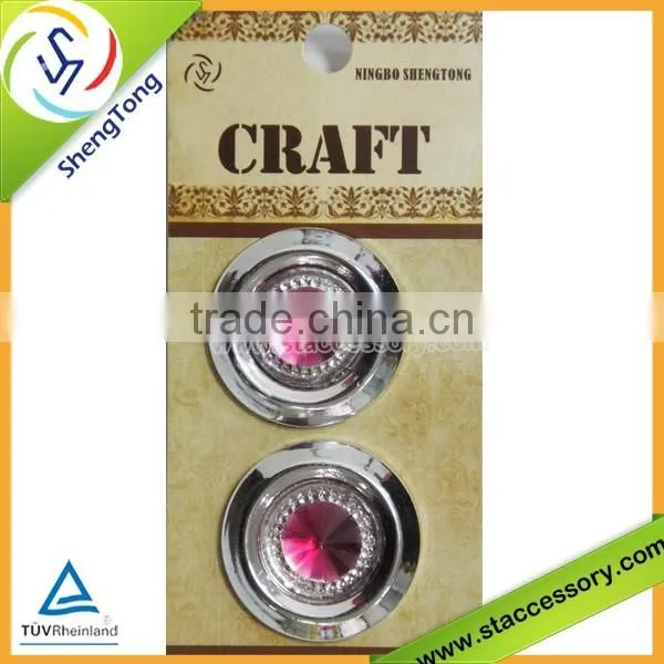 High Quality Resin Rhinestone Button,high Quality Resin Garment Button photo-2