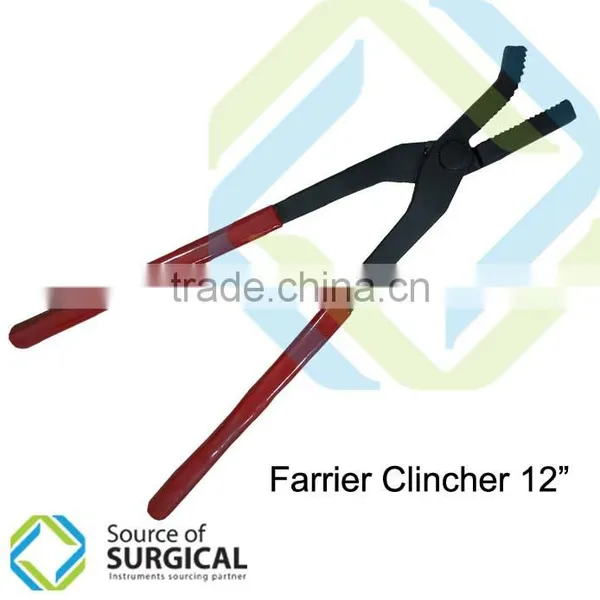Professional Farrier Nail Clincher / Curved Jaw Nail Clincher / Horse Nail Clincher