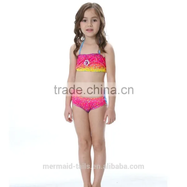 Baby Girls Swimwear Bikini Two Pieces Bikini Swimsuit Sets photo-2