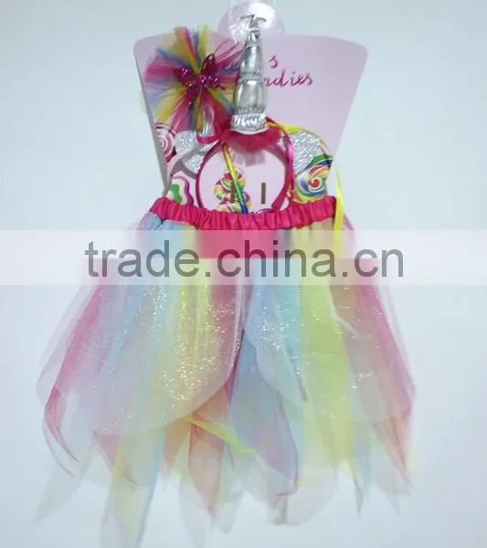 Factory Custom Wholesale Lace Cotton Garment Handmake Tutu Skirt Girls photo-2