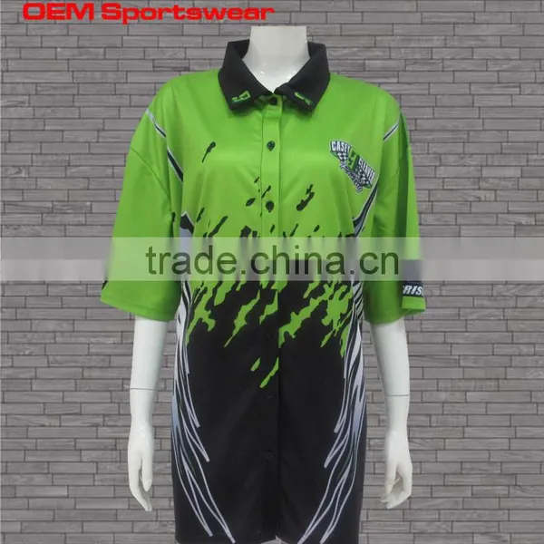 Short Sleeve Blue Dye Sublimation Mesh Motocross Jerseys photo-5
