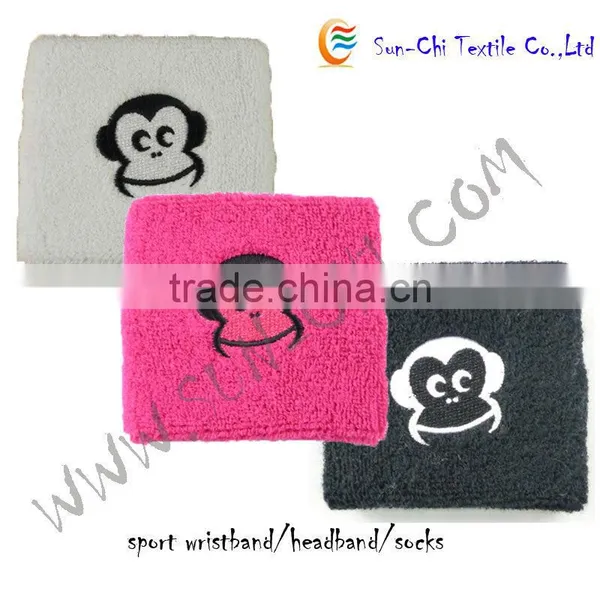 Sport Wrist Band , Cotton Sport Wrist Sweat Bands
