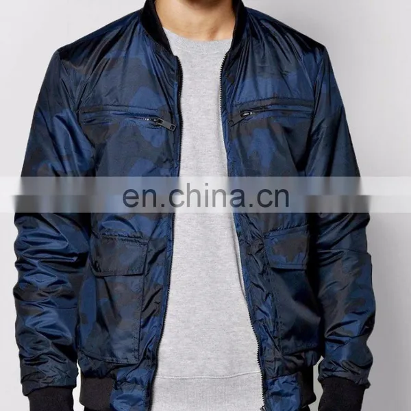 CAMOFLAGE Fit CHEAP Bomber Jacket, Body Fit USA Winter Bomber Jacket/OEM Service MA1pocket Mens Bomber Jacket photo-4