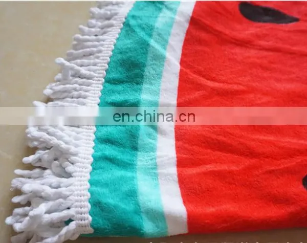 Fashion Sexy Beach Dress Round Custom Beach Towel photo-2