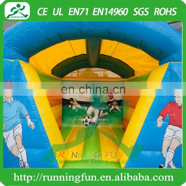 Indoor Mini Inflatable Football Bouncy House With Roof photo-3