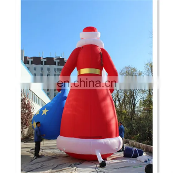 Attractive Customized Outdoor Giant Christmas Inflatable Santa Claus Decoration photo-4