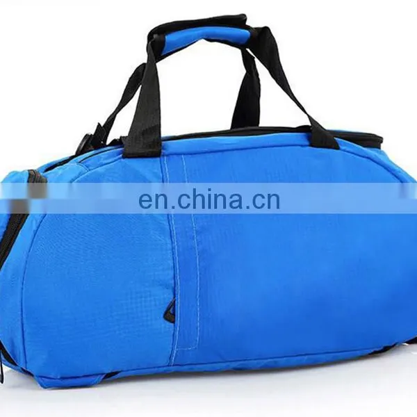 Custom Shoulder Bag Long Strap Sport Bag Leisure Gym Bag Turns Into Backpack