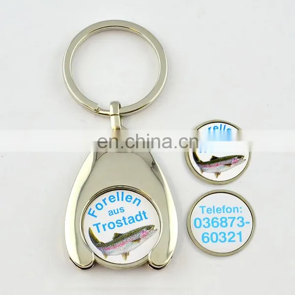 Metal Car Coin Holder Keychain photo-4