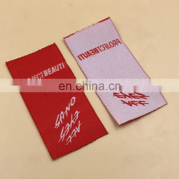 Private Woven Label Kid Clothing Brand Name Clothing Cloth Label photo-4