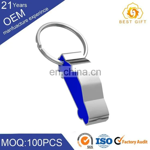 Metal Multi Rings Keyring Three Ring Quick Release Zinc Alloy Keychain photo-6